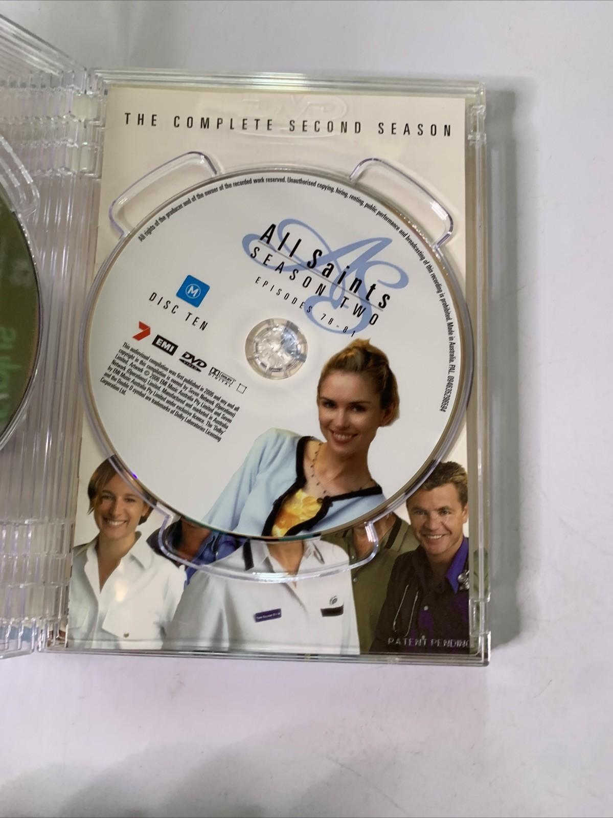 All Saints : The Complete Season 2 (DVD, 1999, 11-DIscs) All Regions