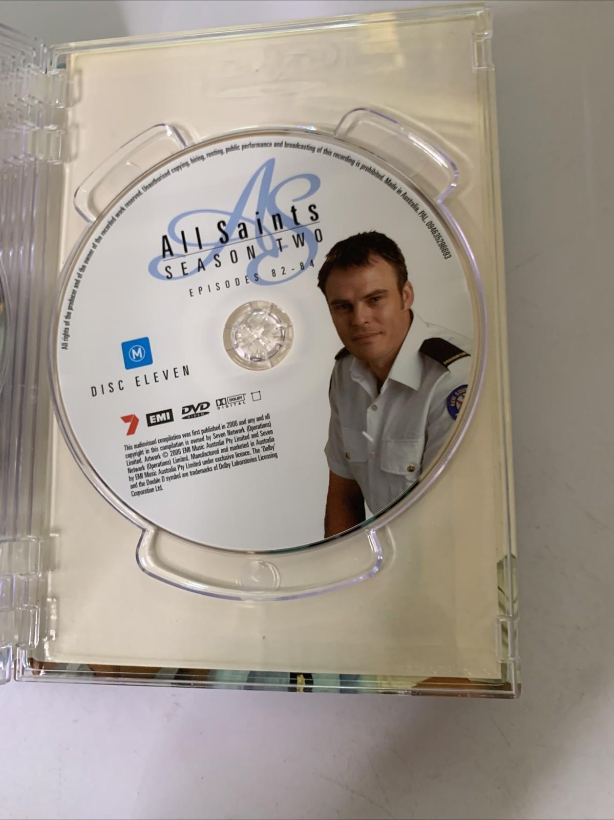 All Saints : The Complete Season 2 (DVD, 1999, 11-DIscs) All Regions