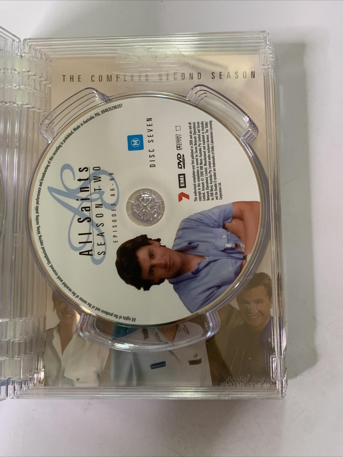 All Saints : The Complete Season 2 (DVD, 1999, 11-DIscs) All Regions