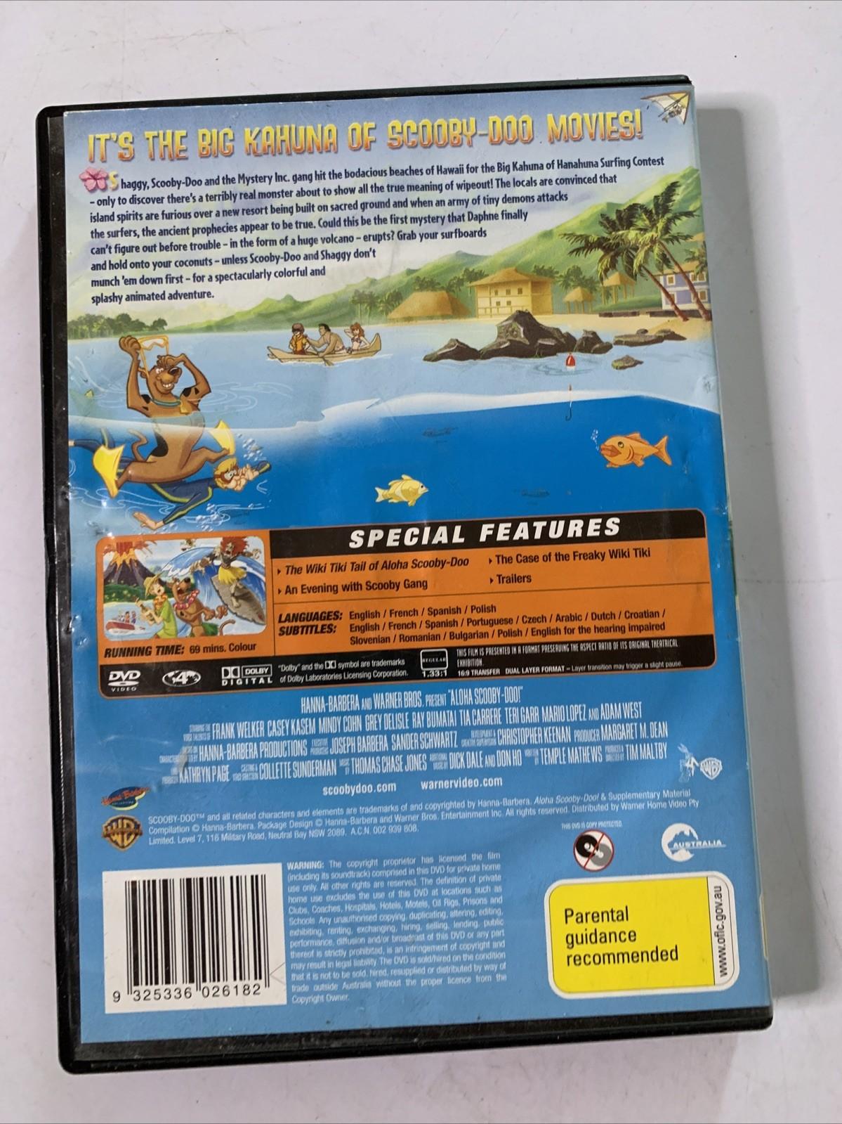Scooby Doo : Aloha Scooby Doo (DVD, 2005) Animated Movie Region 4