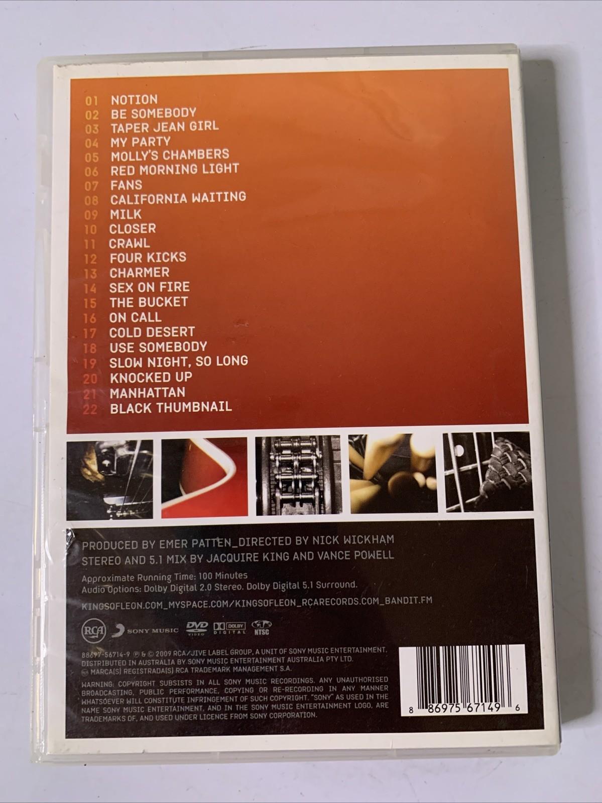 Kings Of Leon – Live At The O2 London, England (DVD, 2009) All Regions