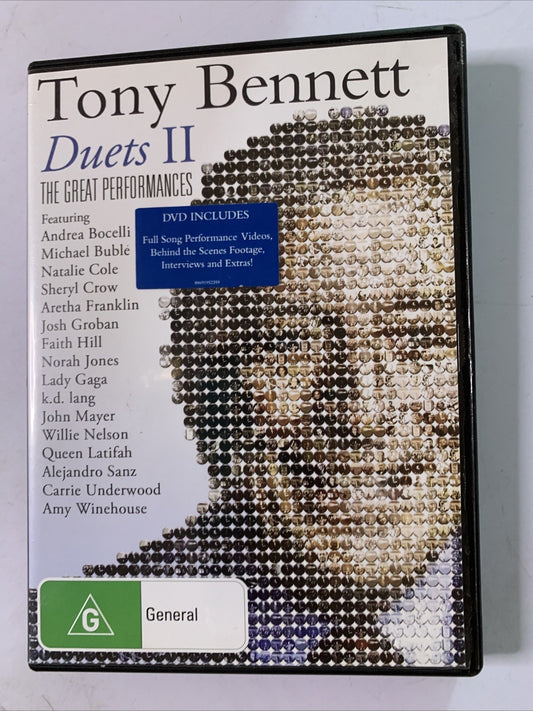 Tony Bennett – Duets II (The Great Performances) (DVD, 2012) All Regions