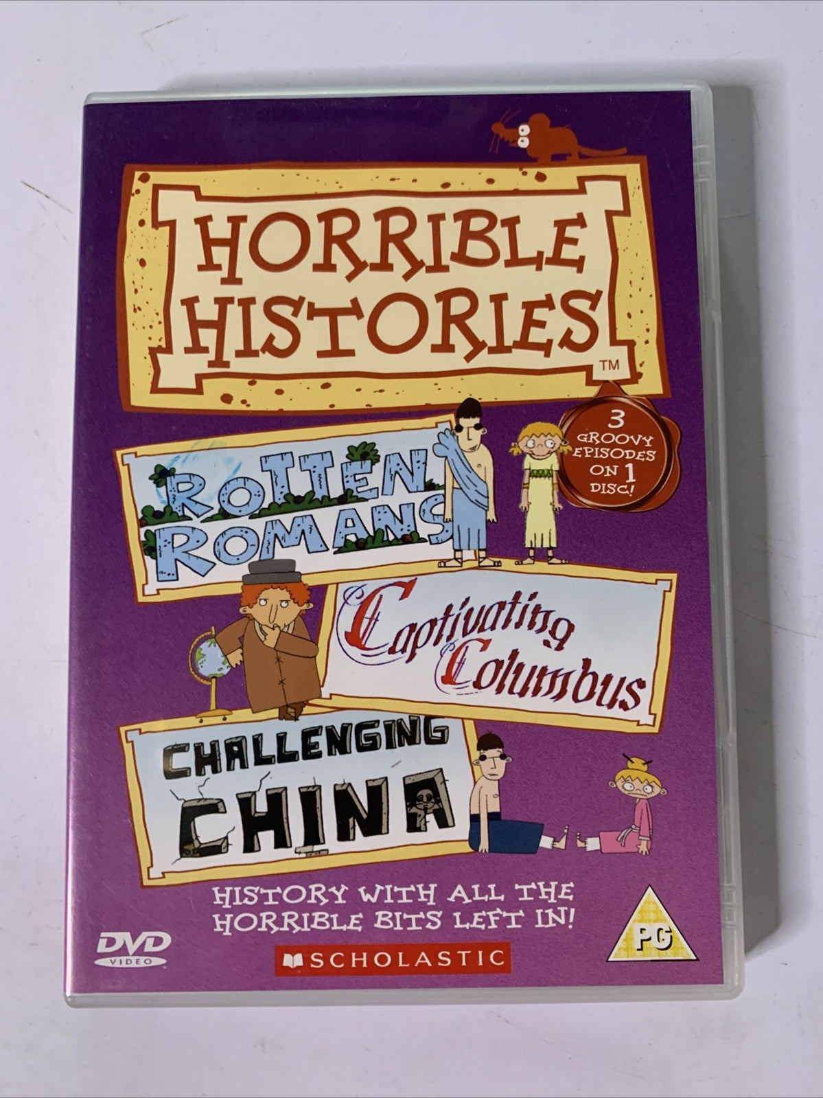 Horrible Histories: Rotten Romans, Captivating Columbus & Challengin China (DVD)