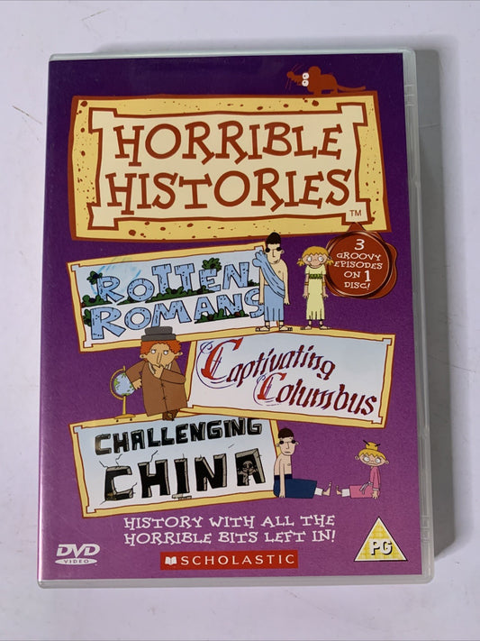 Horrible Histories: Rotten Romans, Captivating Columbus & Challengin China (DVD)
