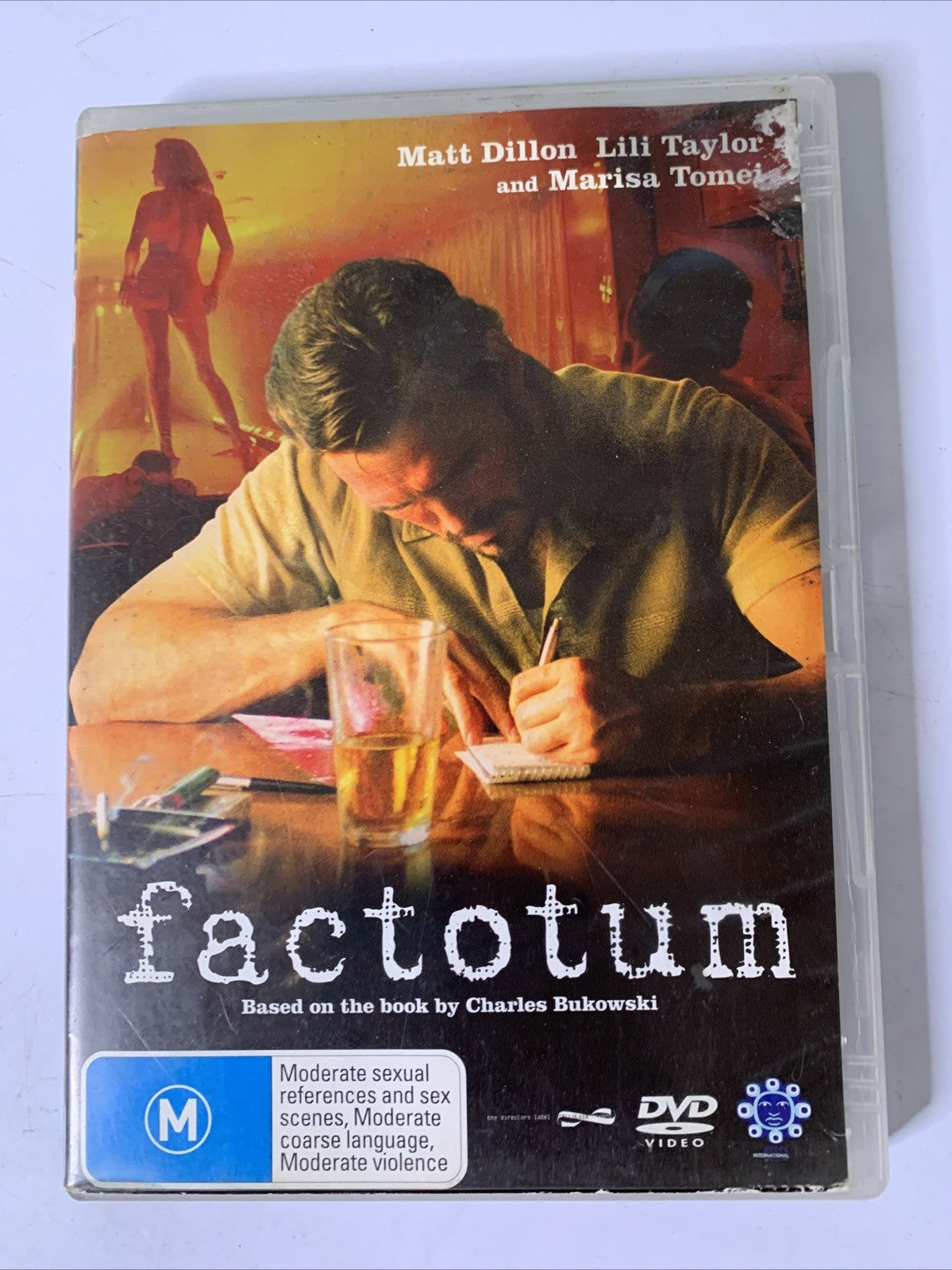 Factotum (DVD, 2005) Matt Dillon, Marisa Tomei, Lili Taylor  Region 4