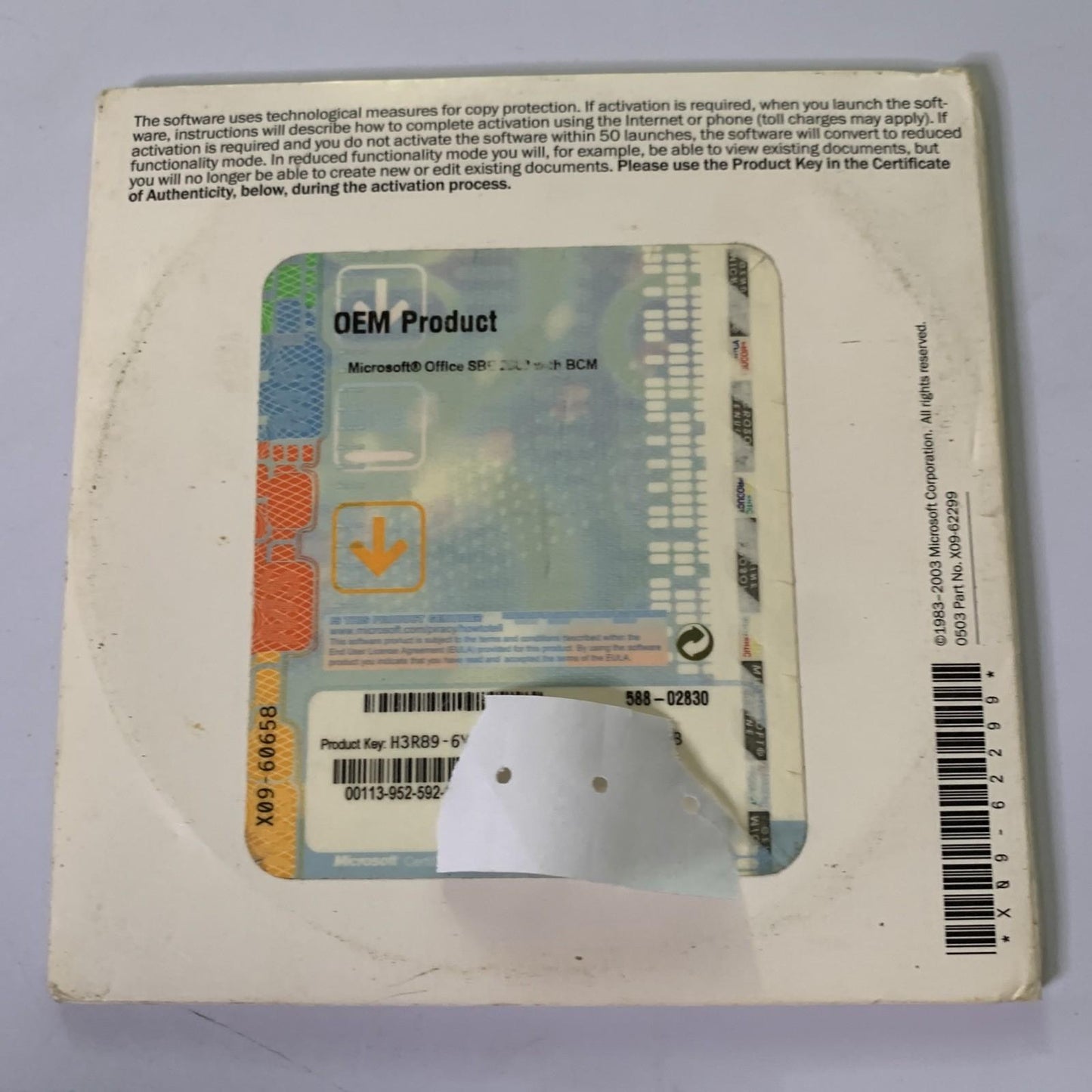 Microsoft Office Small Business Edition 2003 With Business Contact Manager