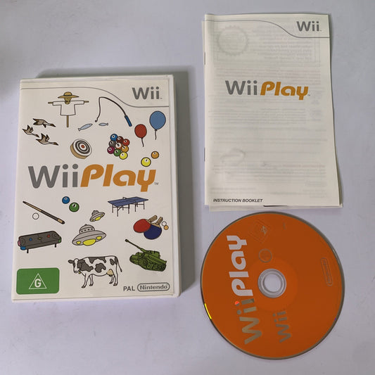 Wii Play 2006 Nintendo Wii PAL Game Complete