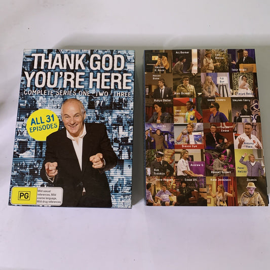 Thank God You're Here: Complete Series 1,2,3  (DVD, 2007) Comedy Region 4