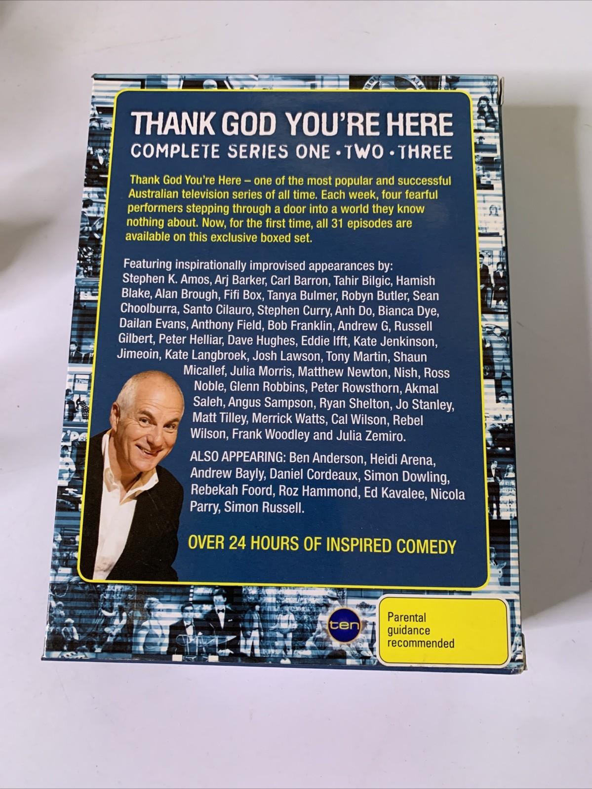 Thank God You're Here: Complete Series 1,2,3  (DVD, 2007) Comedy Region 4