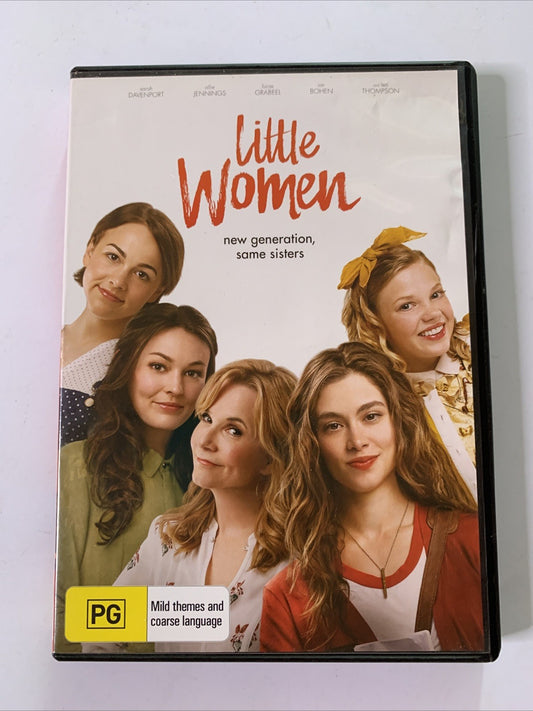 Little Women (DVD, 2018) Sarah Davenport, Lea Thompson Region 4