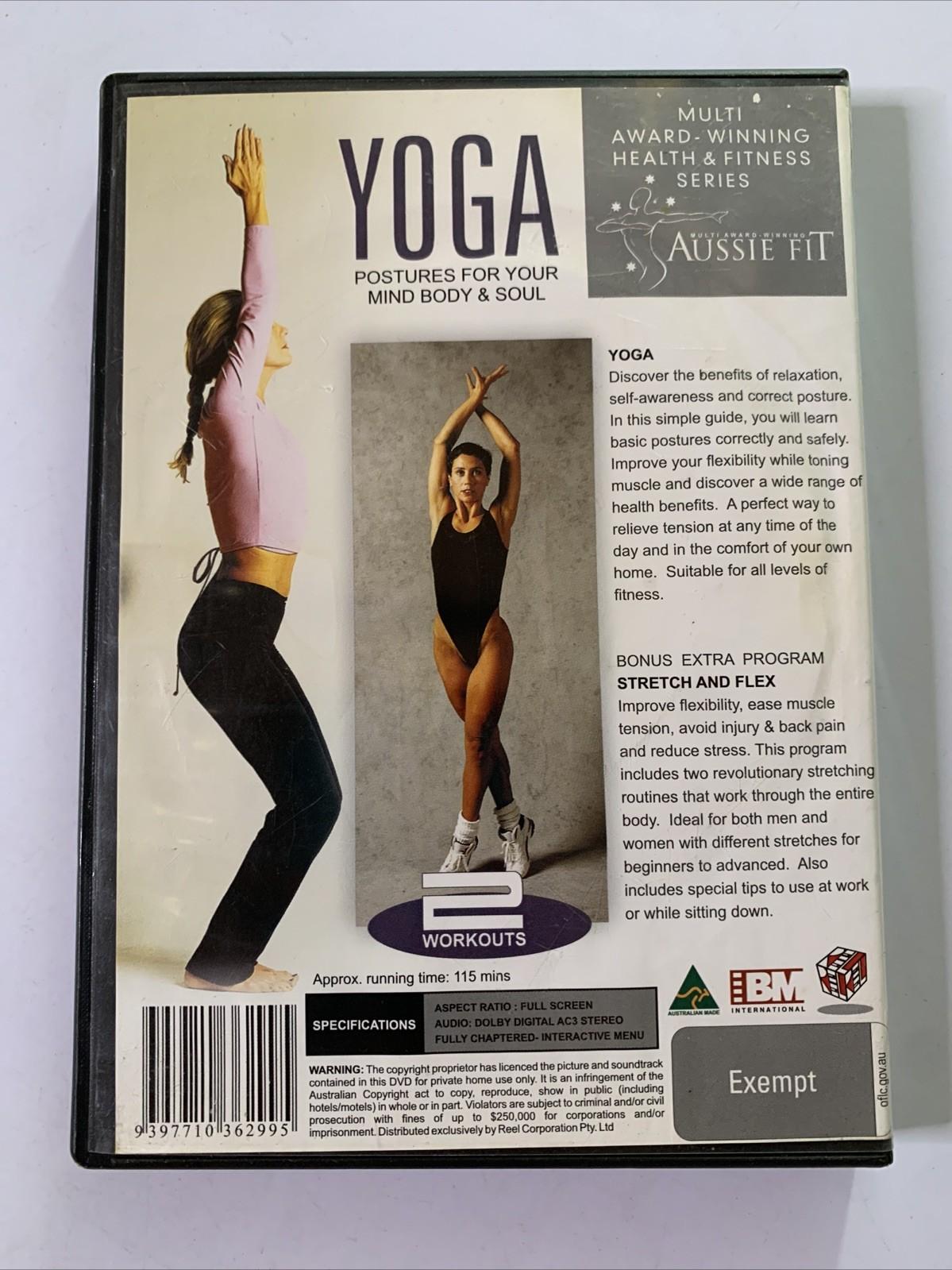 Aussie Fit : Yoga Plus Stretch & Flex (DVD) All Regions – Retro Unit