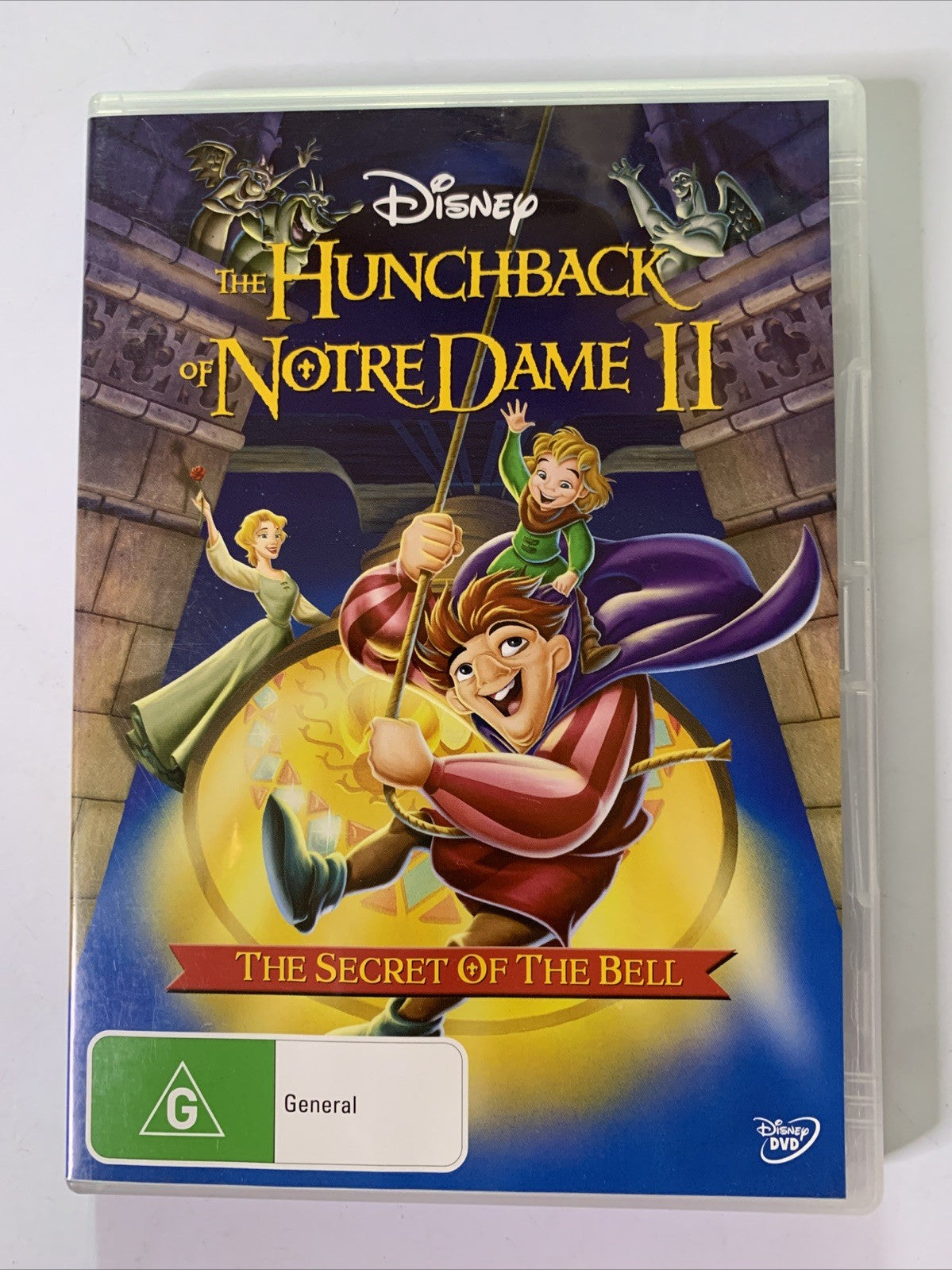 The Hunchback of Notre Dame II (DVD, 2001) Disney Animated Film Region 4 NEW