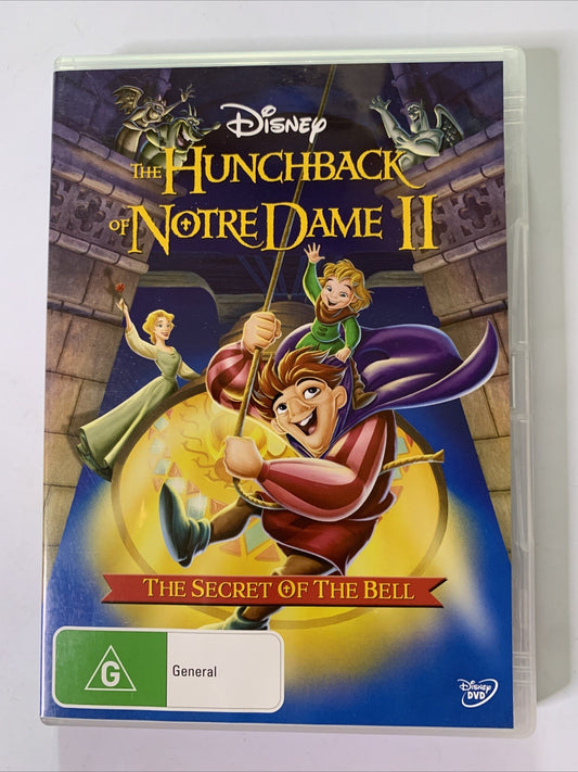 The Hunchback of Notre Dame II (DVD, 2001) Disney Animated Film Region 4 NEW