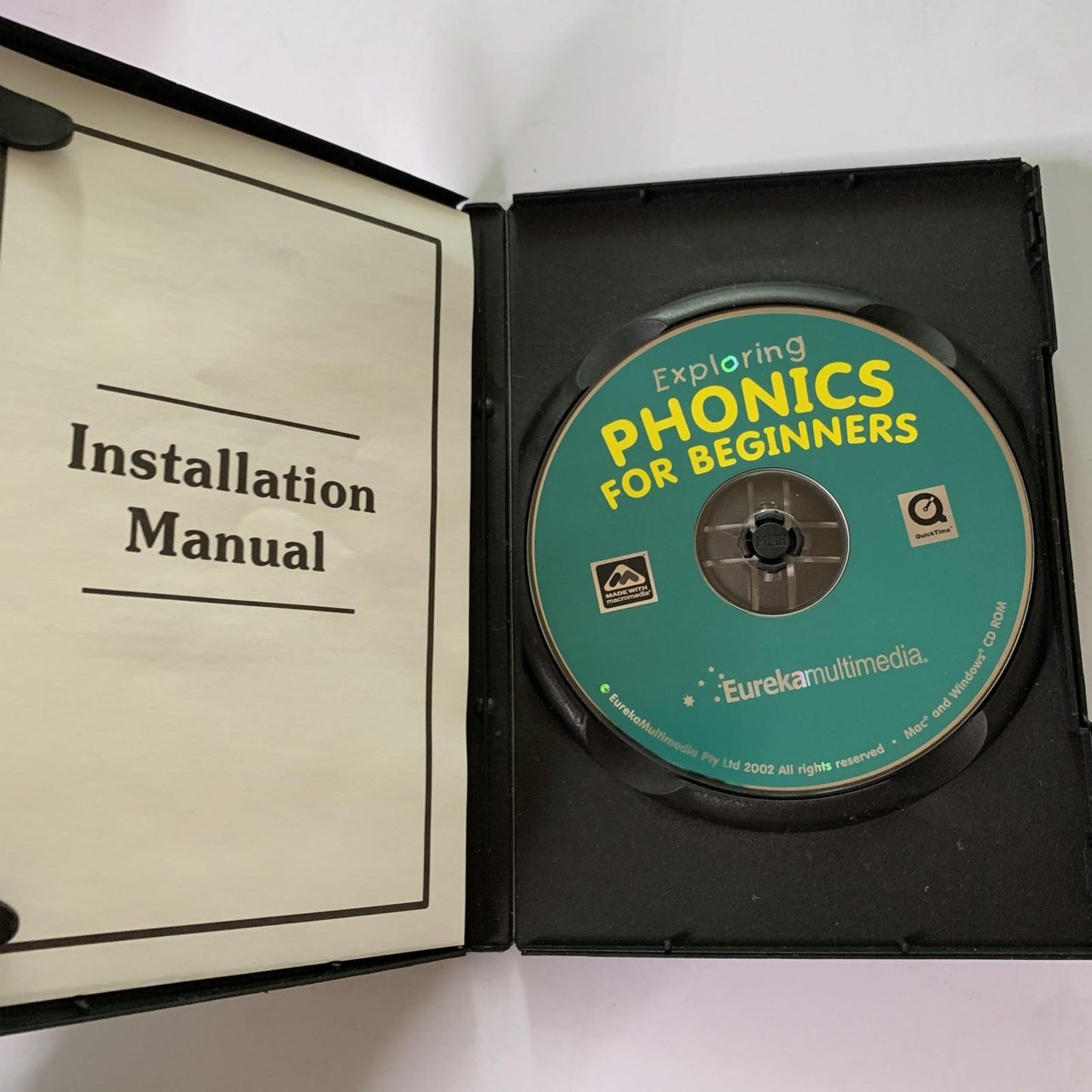 Exploring Phonics 1 for Beginners PC CD-ROM Windows Mac Educational Game