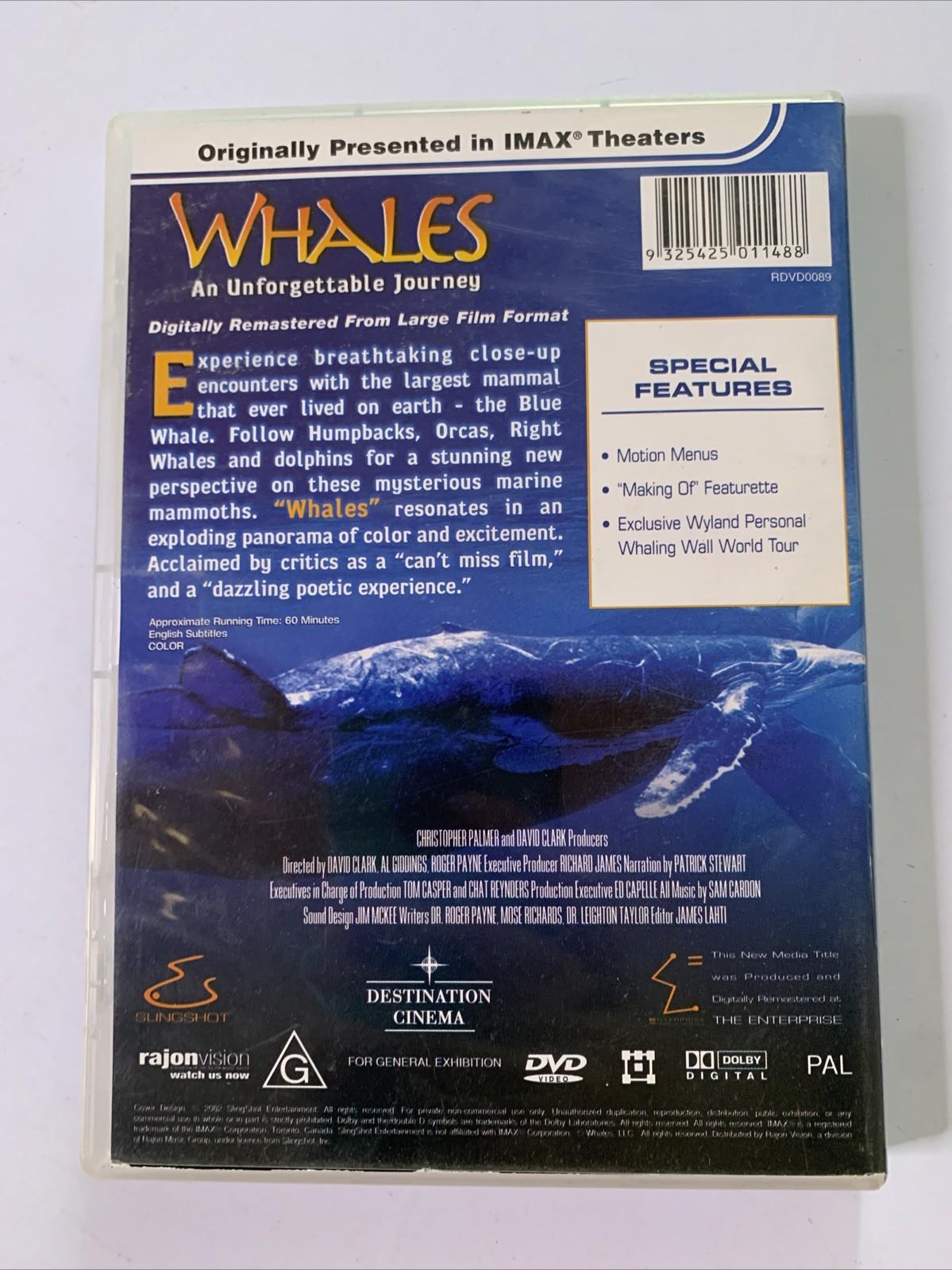 IMAX Whales: An Unforgettable Journey (DVD) All Regions