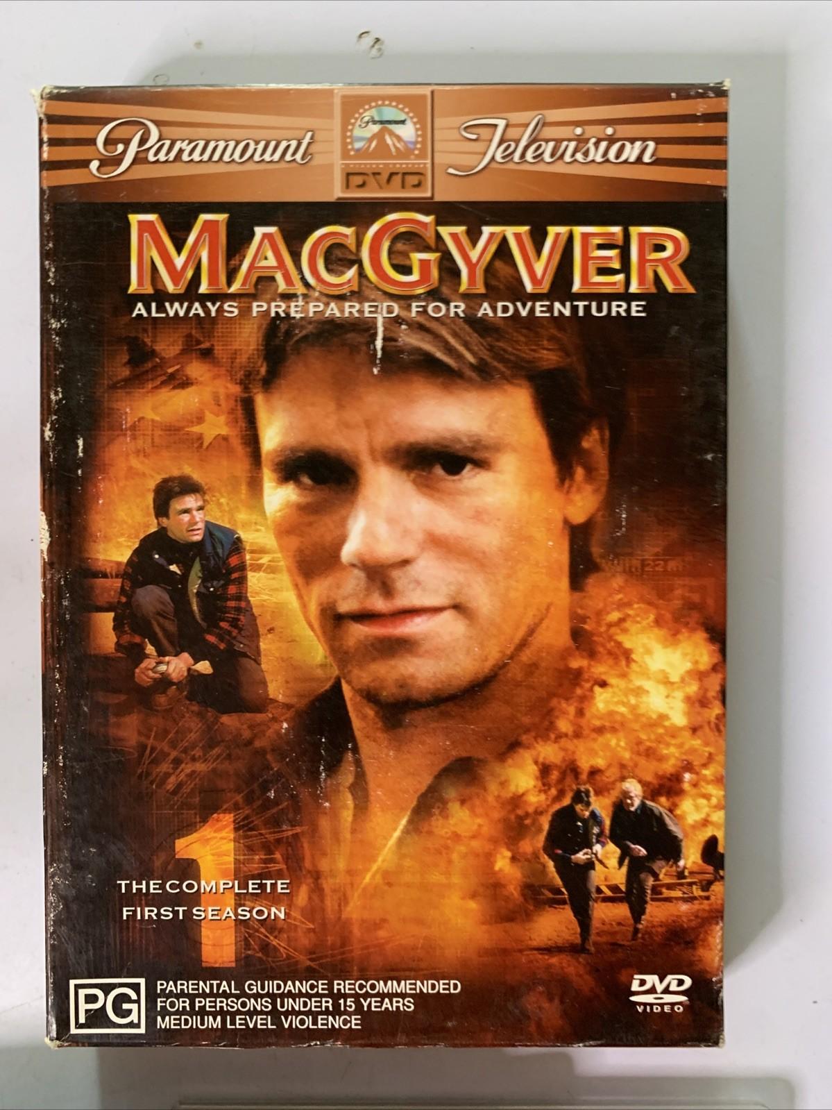 Macgyver : The Complete Season 1 & 2 (DVD, 1985) Richard Dean Anderson  Region 4
