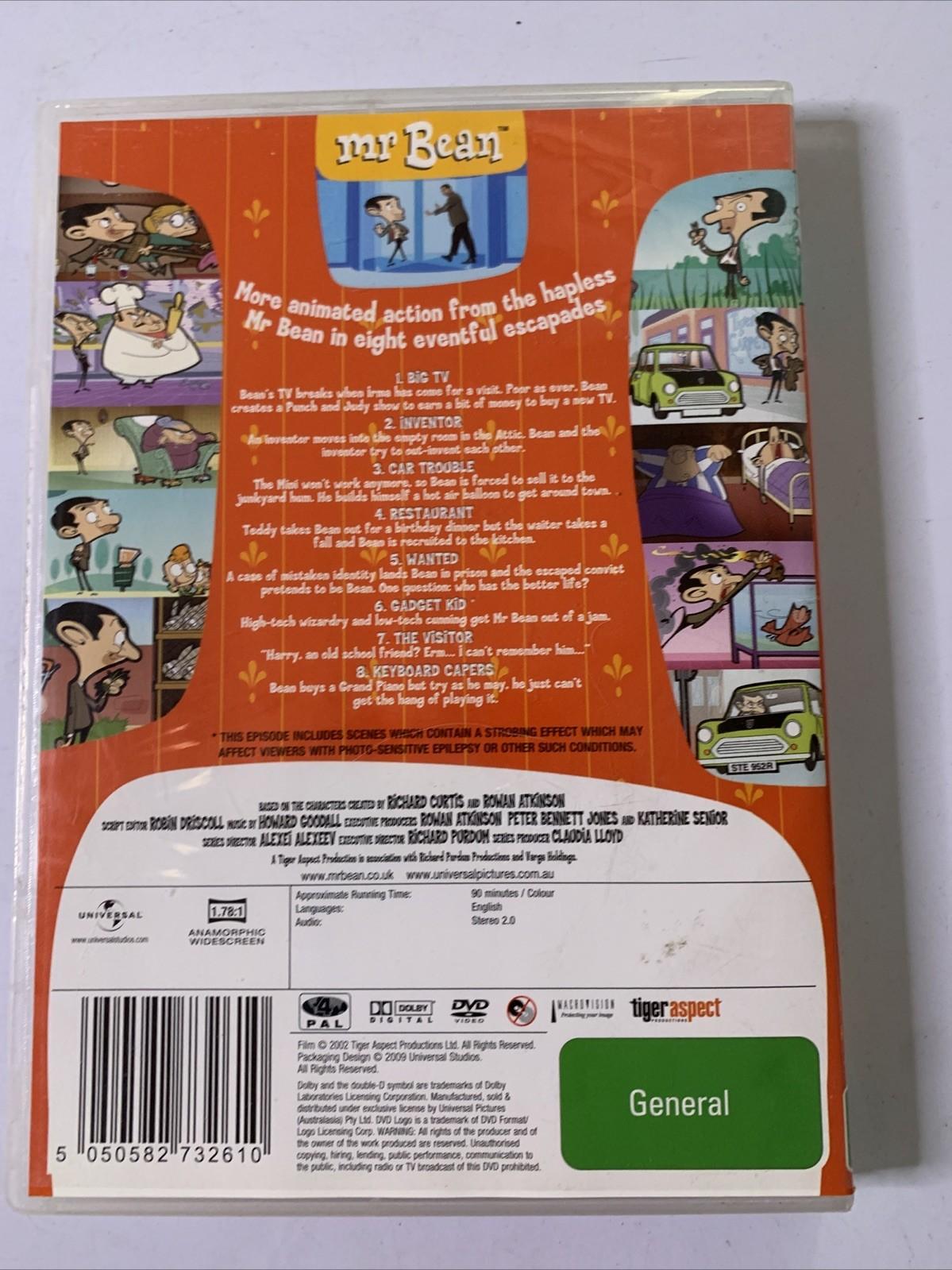 Mr Bean : The Animated Series Number 5 (DVD) Rowan Atkinson Region 4 &2