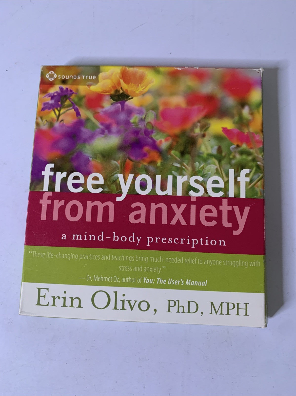 Free Yourself From Anxiety : A Mind-Body Prescription by Erin Olivo (CD, 2011)