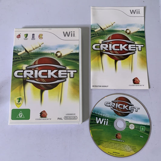 Cricket 2007 Nintendo Wii PAL Game Complete