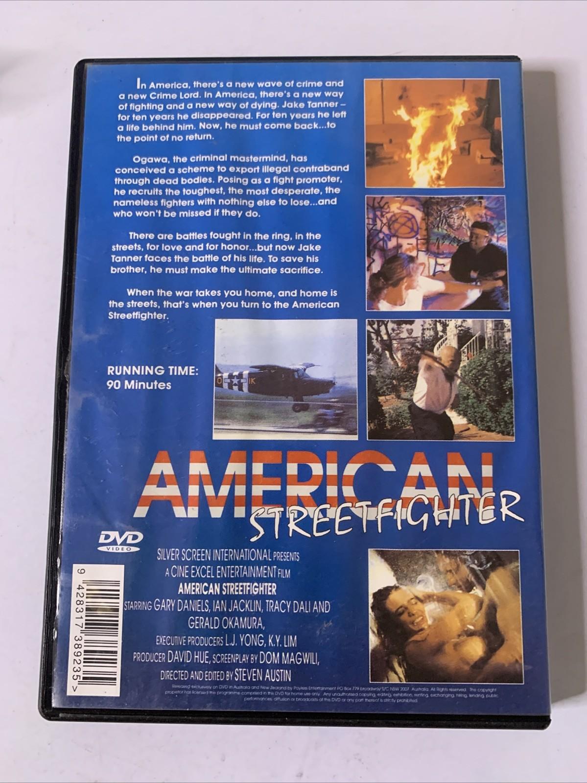 American Streetfighter (DVD, 1992) Gerald Okamura, Ian Jacklin  All Regions