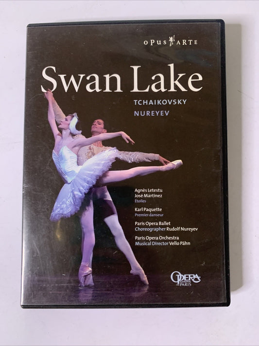 Tchaikovsky: Swan Lake by Rudolf Nureyev / Vello Pähn (DVD, 2007) All Region NEW