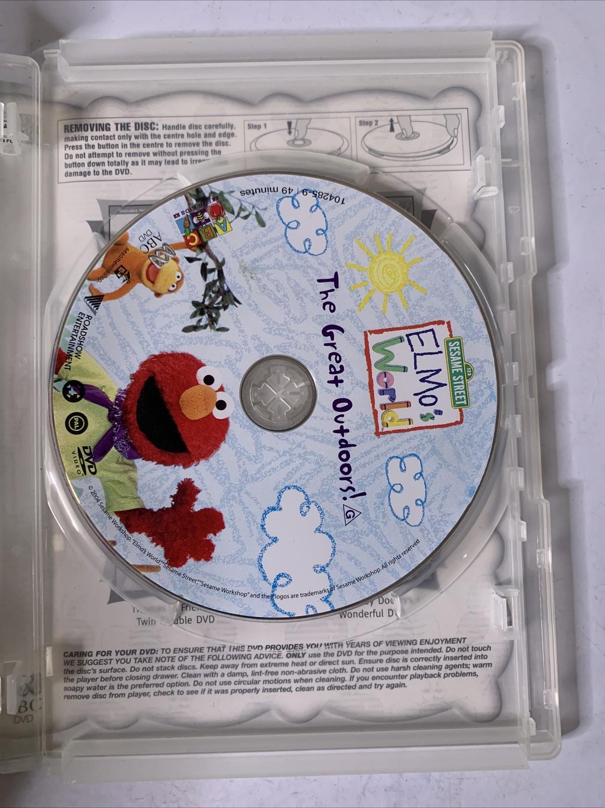 Sesame Street Elmo's World : The Great Outdoors (DVD, 2000) ABC Region 4