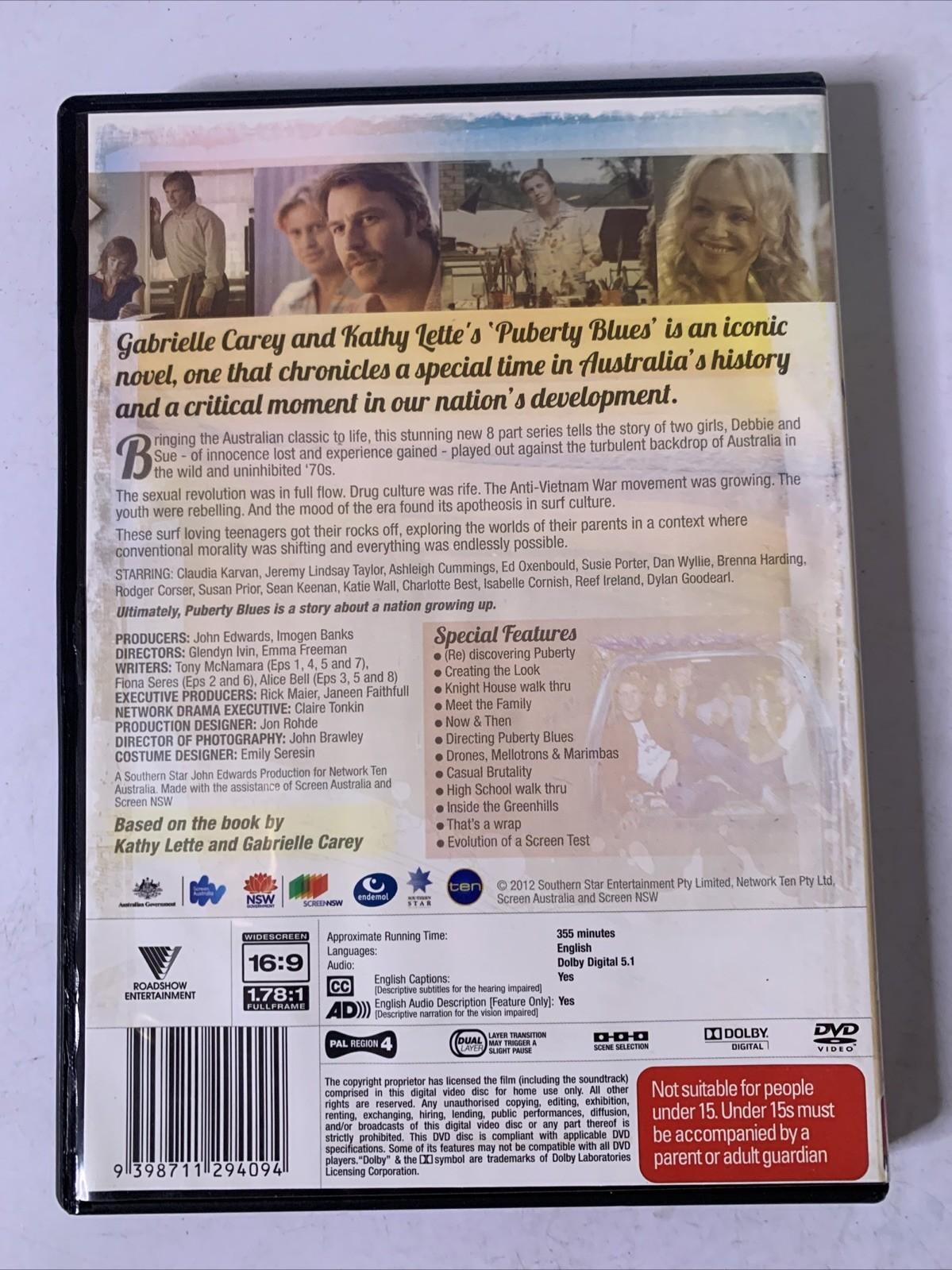 Puberty Blues : Season 1 (DVD, 2012, 2-Discs) Region 4