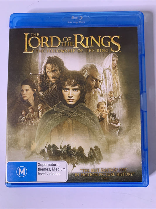 The Lord of the Rings : The Fellowship of the Ring (Blu-ray, 2001) Region B