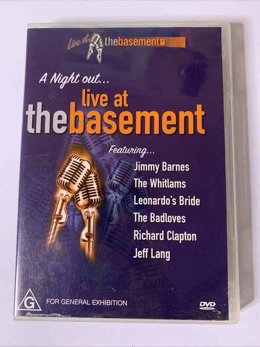 A Night Out... Live At The Basement (DVD, 2001)  Australia All Regions