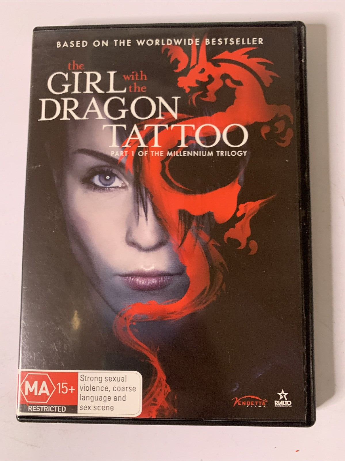 The Girl with the Dragon Tattoo (DVD, 2009) Swedish Film Region 4