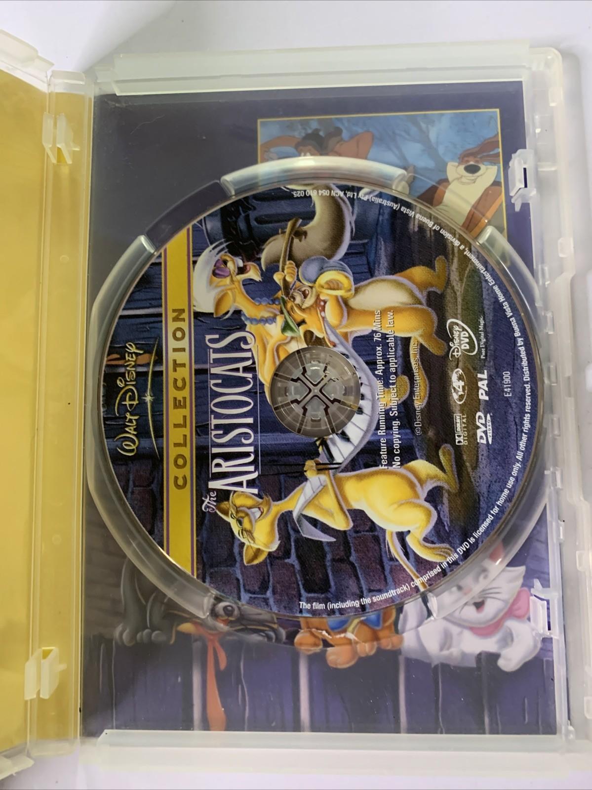 The Aristocats (DVD, 1970) Animated Disney Film Region 4