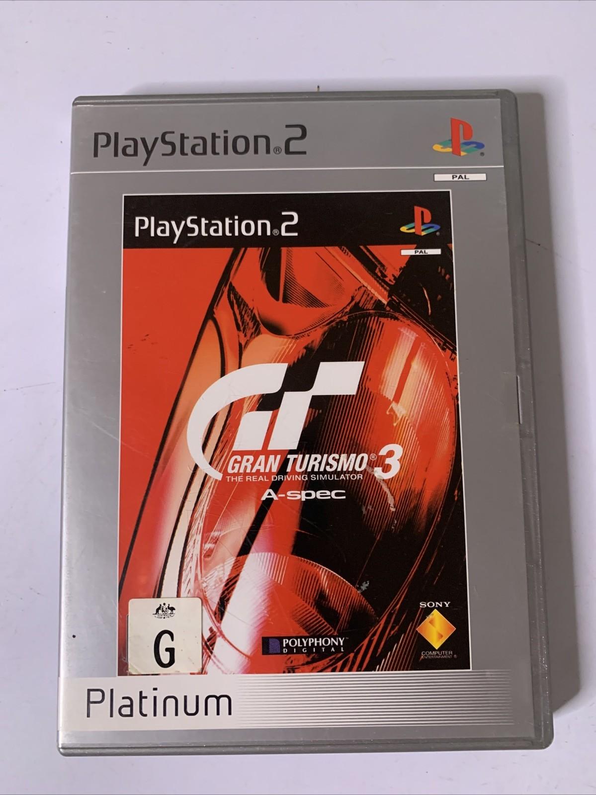 Gran Turismo 3 A-Spec PS2 Playstation 2 PAL Racing Game Complete