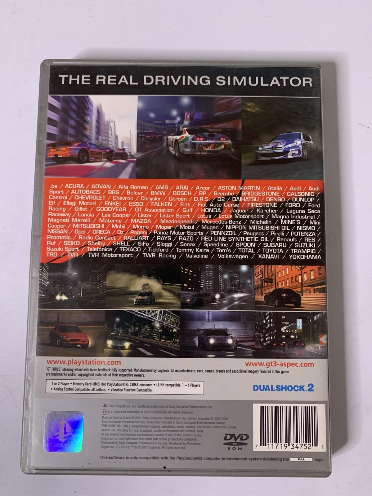 Gran Turismo 3 A-Spec PS2 Playstation 2 PAL Racing Game Complete