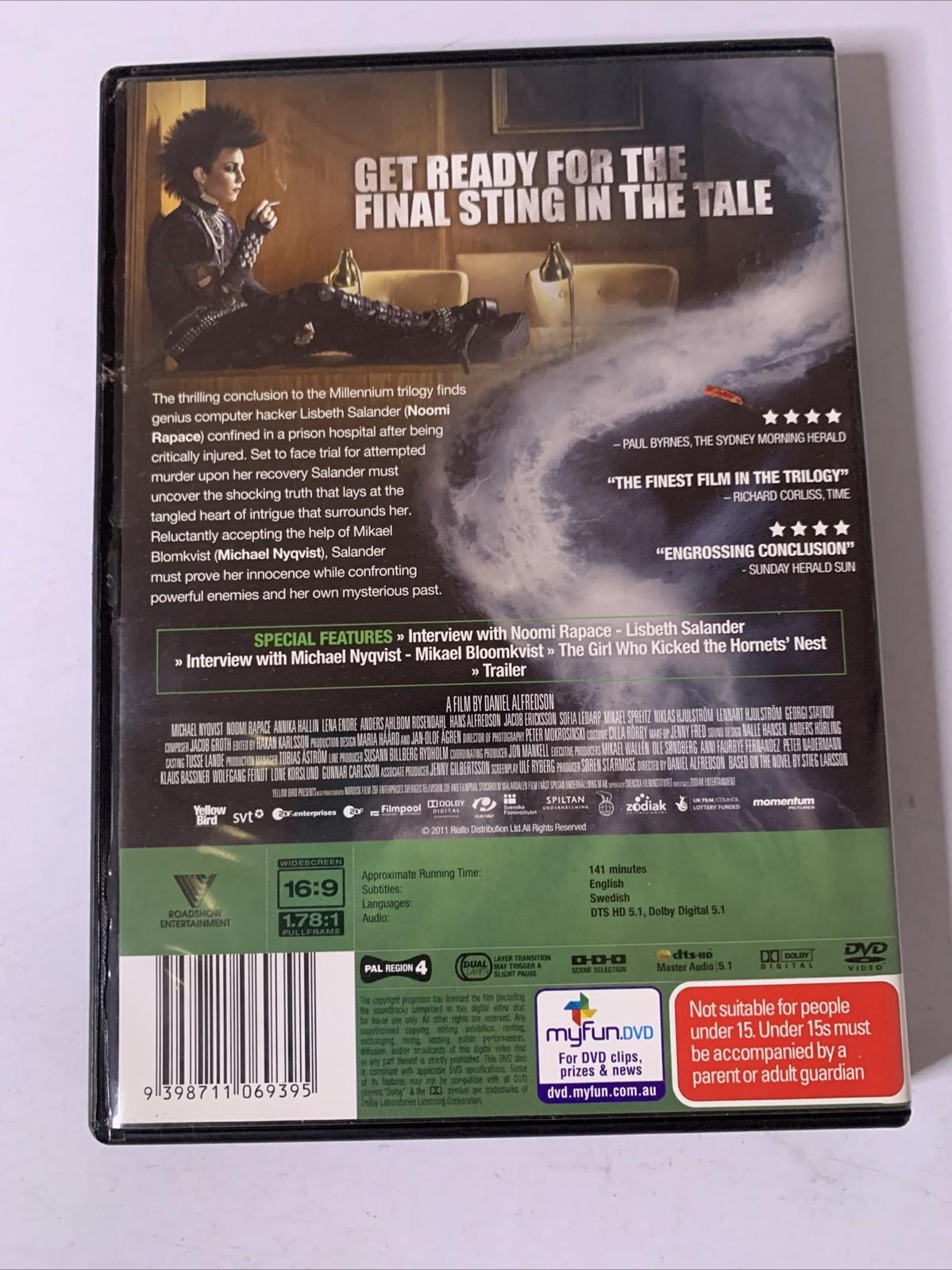 The Girl Who Kicked the Hornets' Nest (DVD, 2009) Region 4