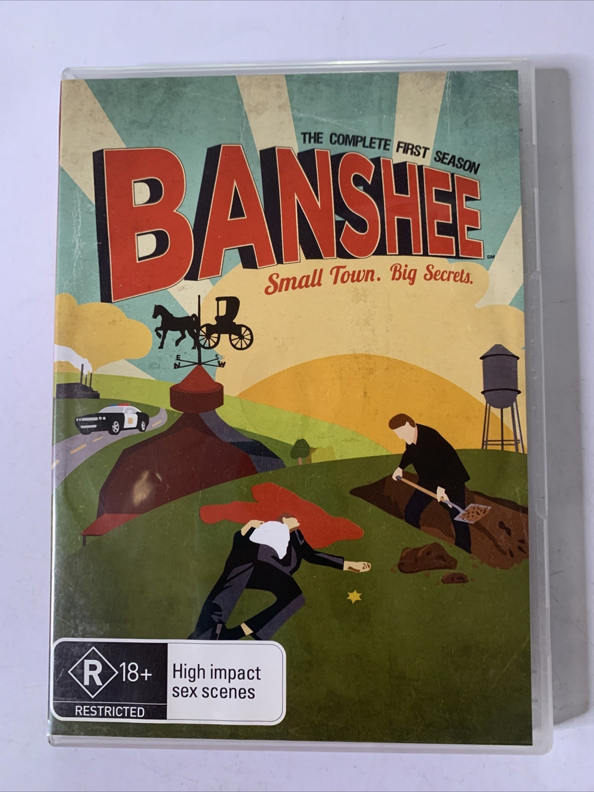 Banshee : Season 1 (DVD, 2013, 4-Discs) Region 4