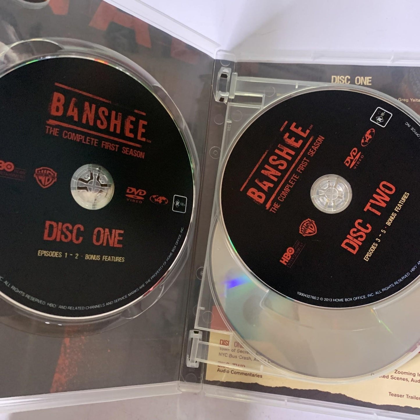 Banshee : Season 1 (DVD, 2013, 4-Discs) Region 4