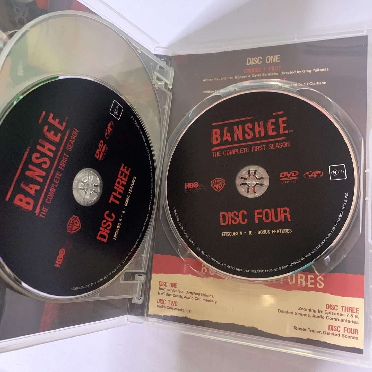 Banshee : Season 1 (DVD, 2013, 4-Discs) Region 4
