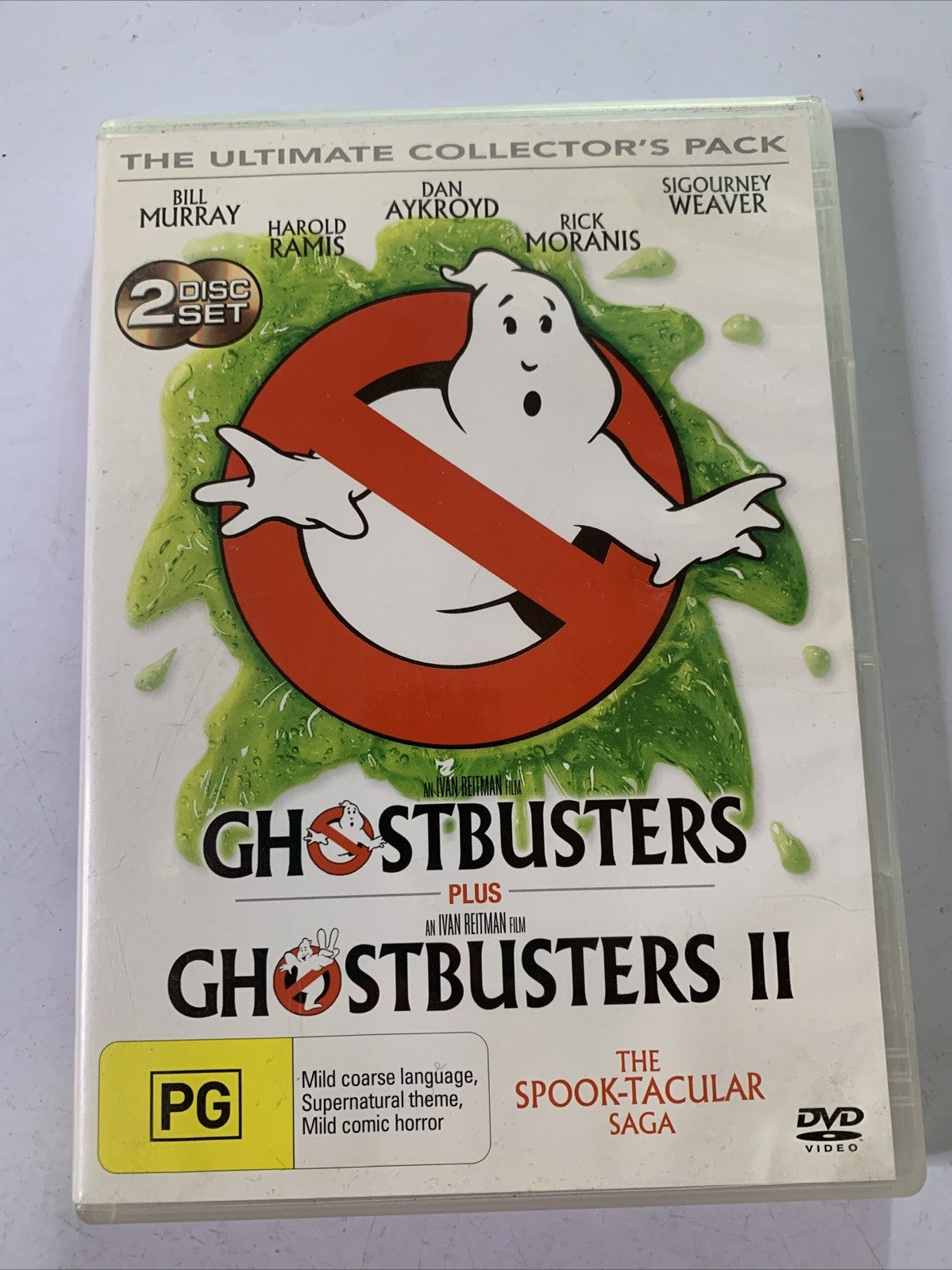 Ghostbusters / Ghostbusters II (Ultimate Collector's Edition, DVD) Region 4
