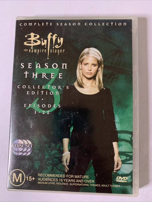 Buffy the Vampire Slayer : The Complete Season 3 (DVD, 1998, 6-Discs) Region 4
