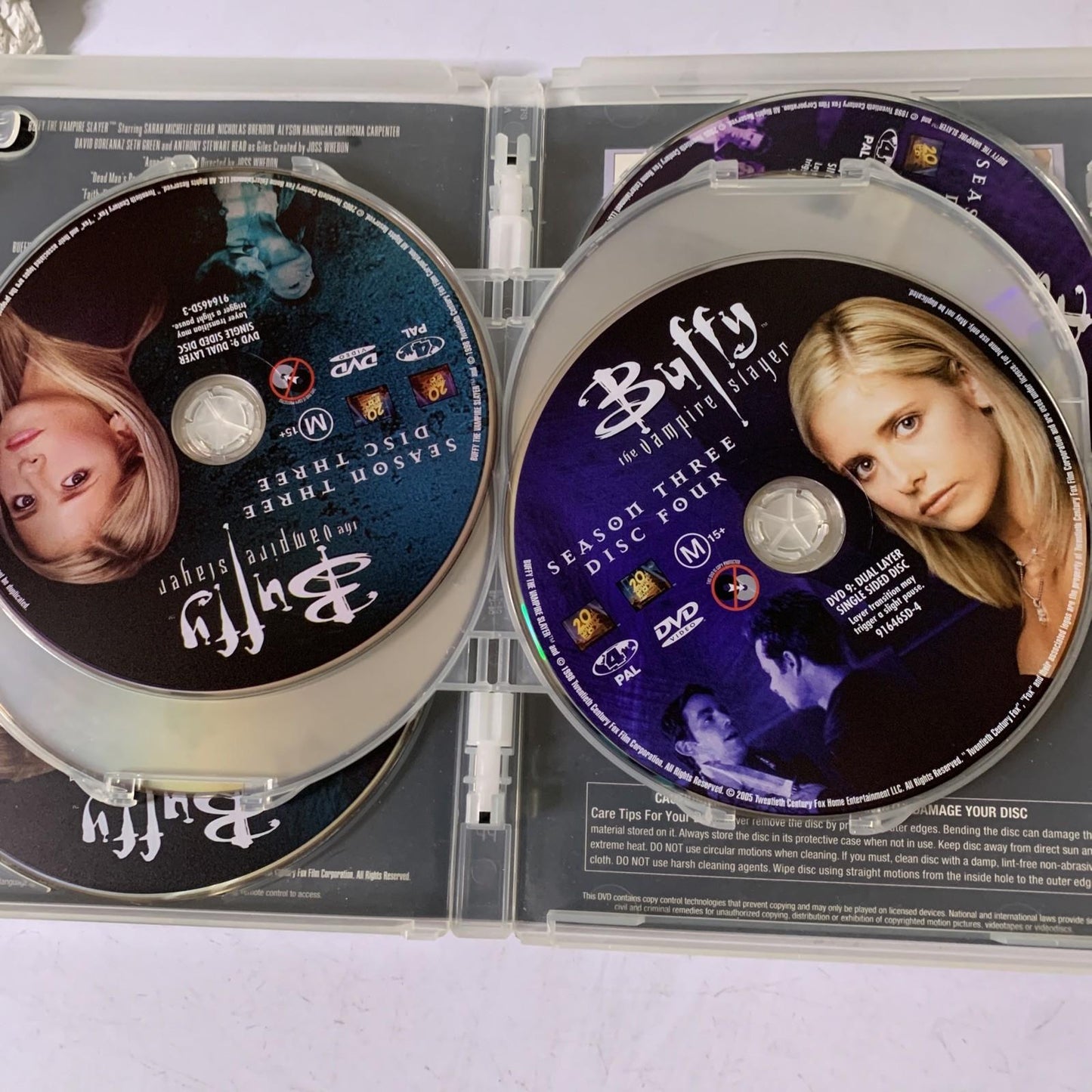 Buffy the Vampire Slayer : The Complete Season 3 (DVD, 1998, 6-Discs) Region 4