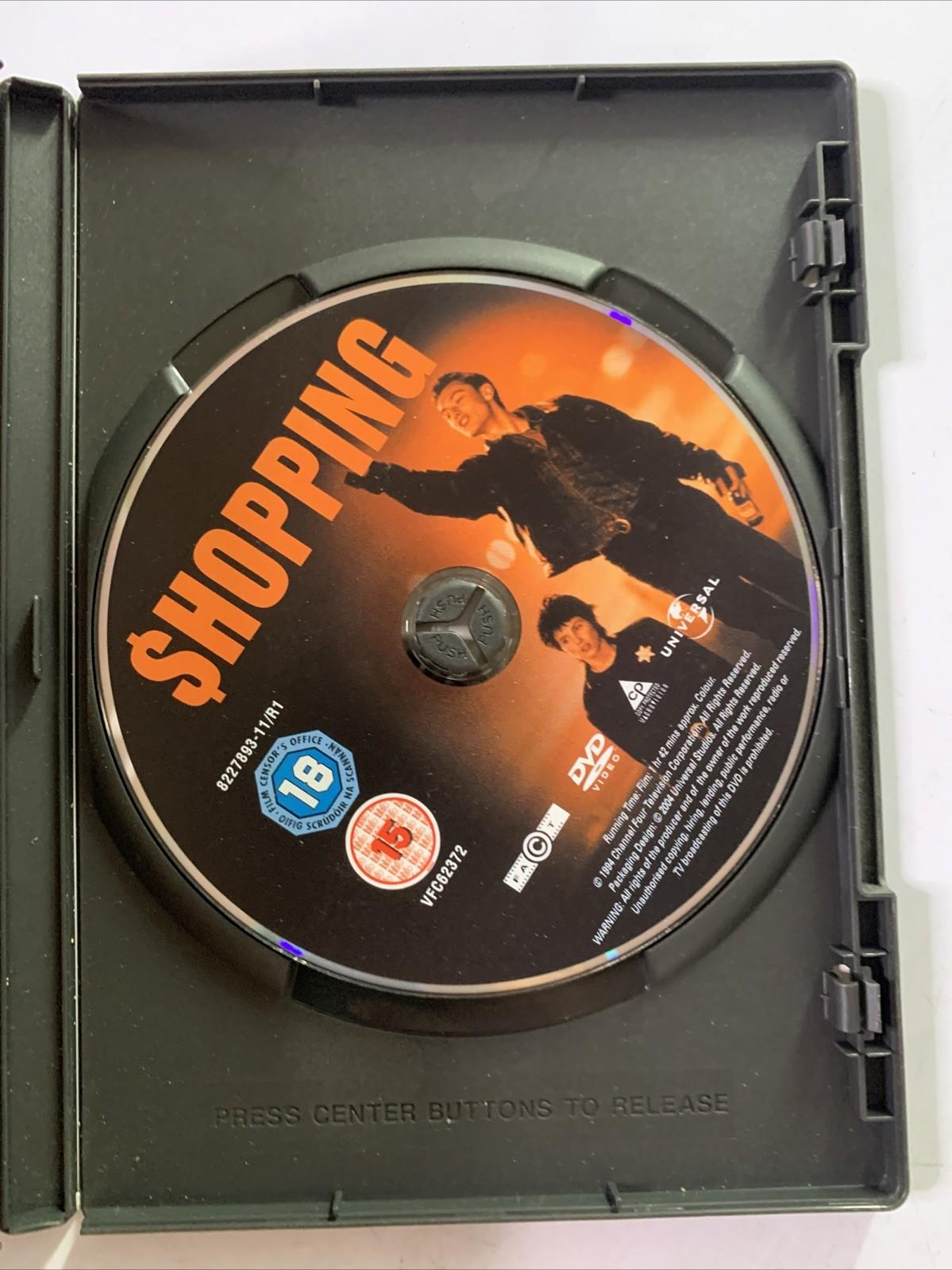 Shopping (DVD, 1994) Jude Law, Sadie Frost  Region 4 &2