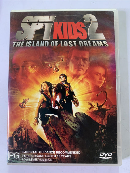 Spy Kids 2: The Island of Lost Dreams (DVD,2002) Antonio Banderas, Steve Buscemi