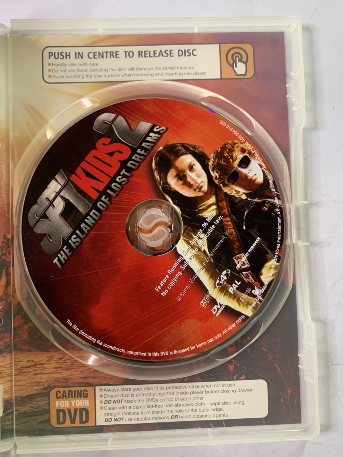 Spy Kids 2: The Island of Lost Dreams (DVD,2002) Antonio Banderas, Steve Buscemi