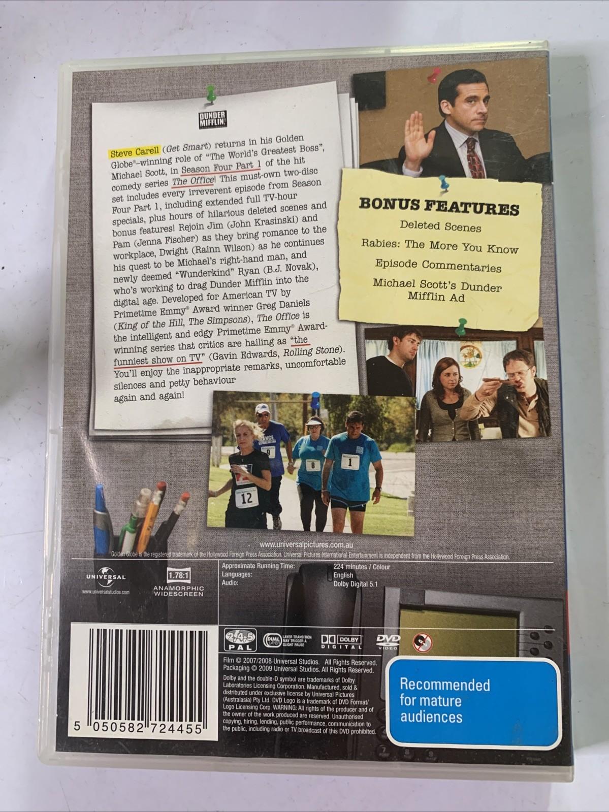 The Office : The Complete Season 4 (DVD, 2007, 4-Discs) Region 4