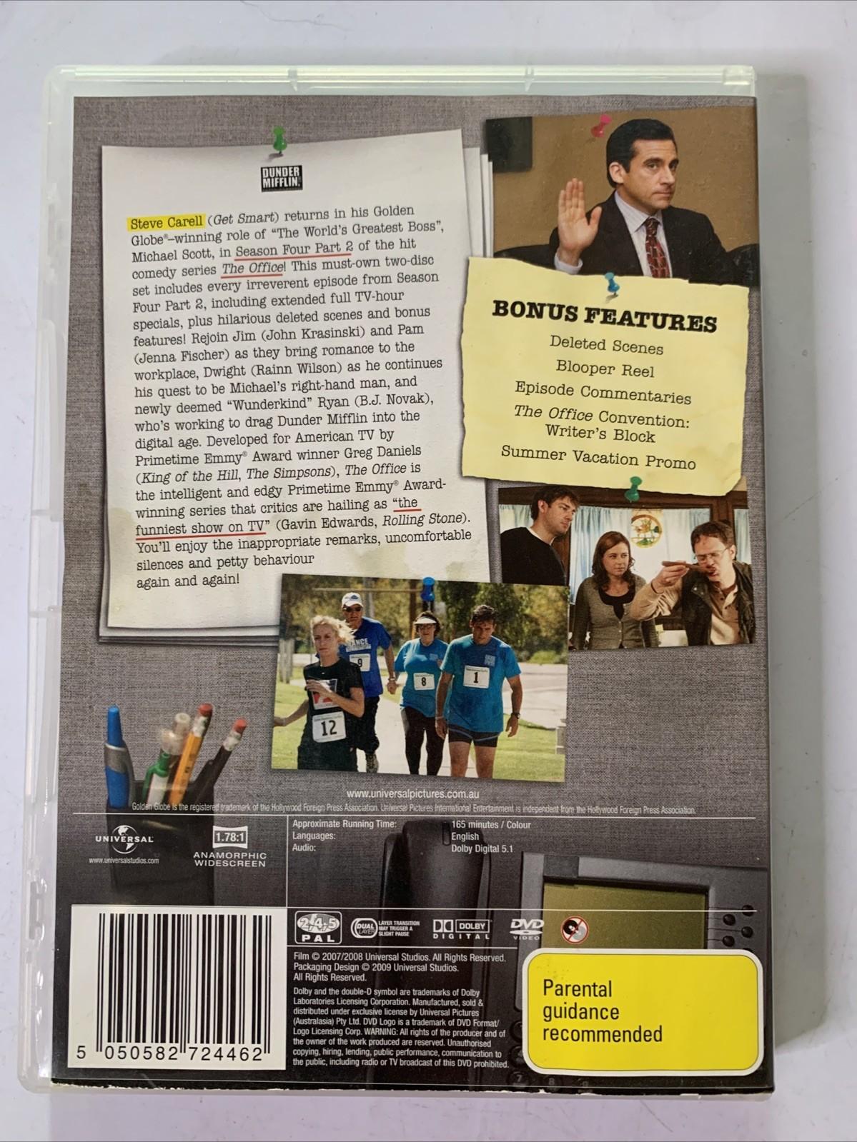 The Office : The Complete Season 4 (DVD, 2007, 4-Discs) Region 4