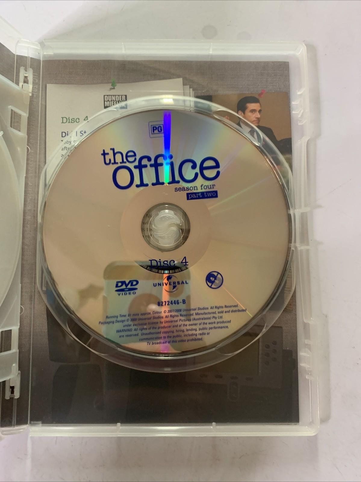 The Office : The Complete Season 4 (DVD, 2007, 4-Discs) Region 4