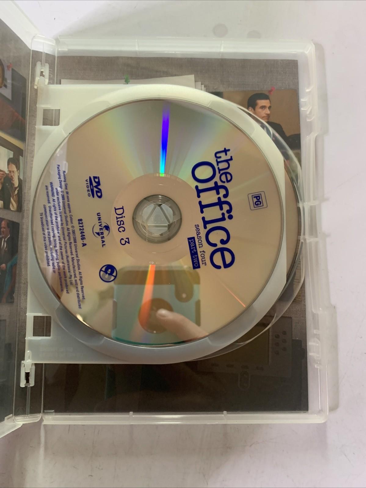 The Office : The Complete Season 4 (DVD, 2007, 4-Discs) Region 4