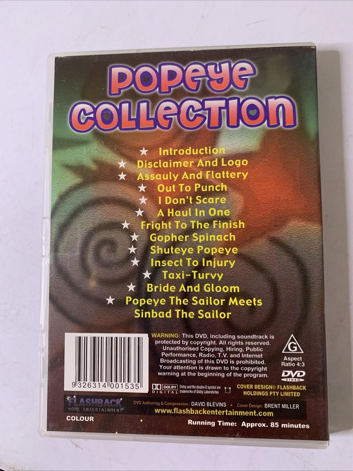 Popeye Collection (DVD) All Regions