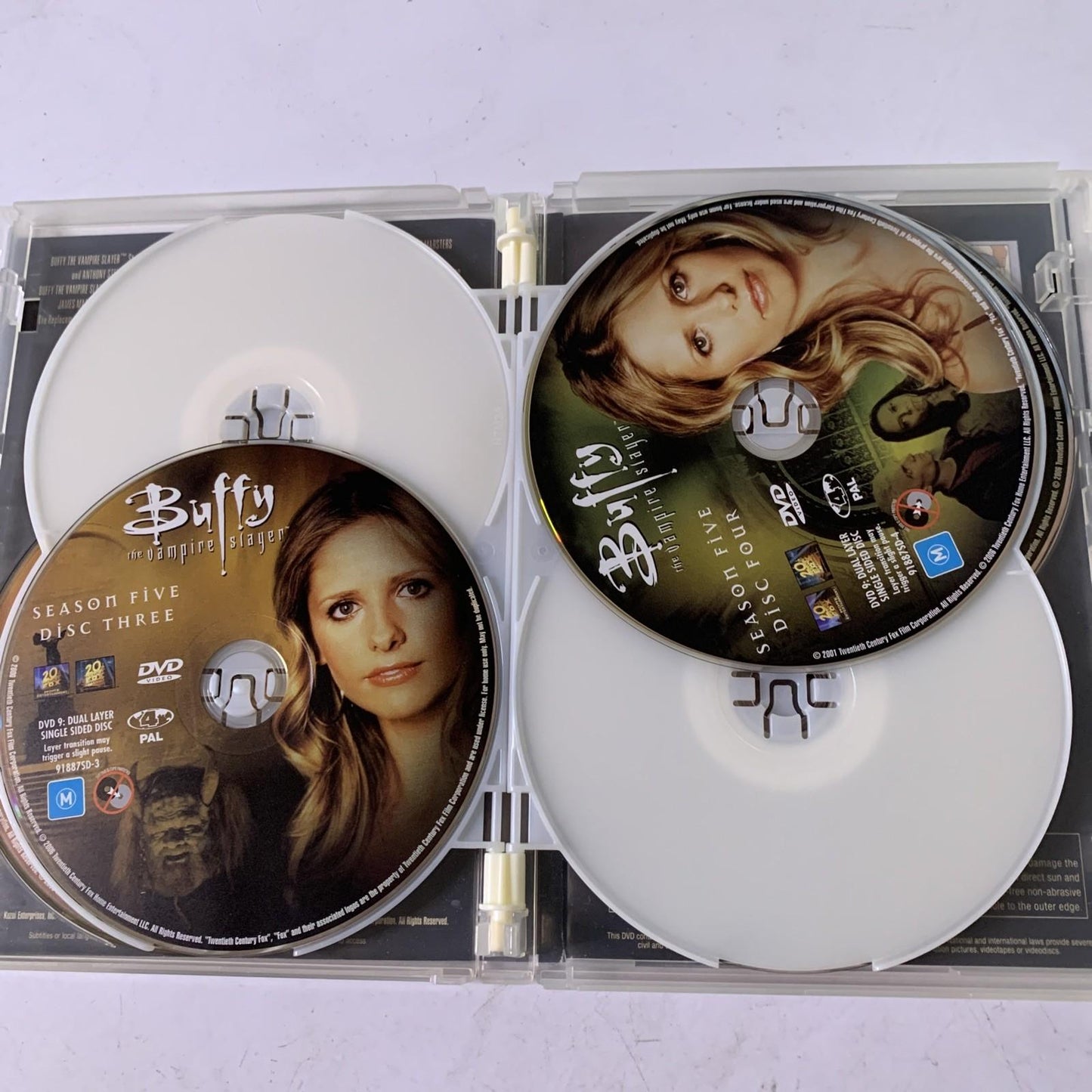 Buffy the Vampire Slayer : Complete Season 5 Collection (DVD, 2001) Region 4