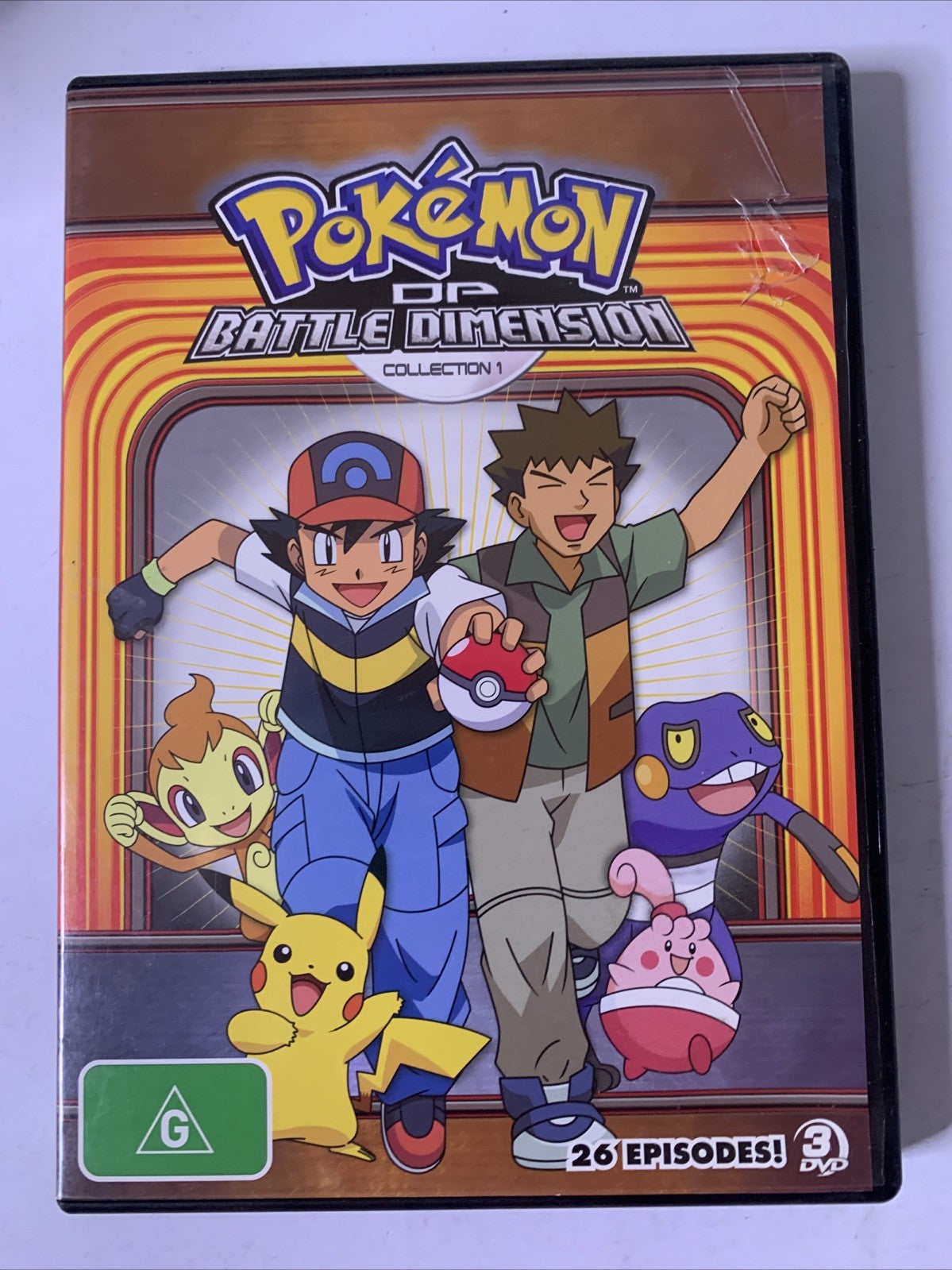 Pokemon: Diamond & Pearl Battle Dimension Collection 1 (DVD, 2008) Region 4